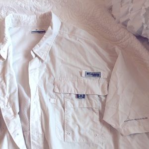 Columbia short-sleeved fishing shirt